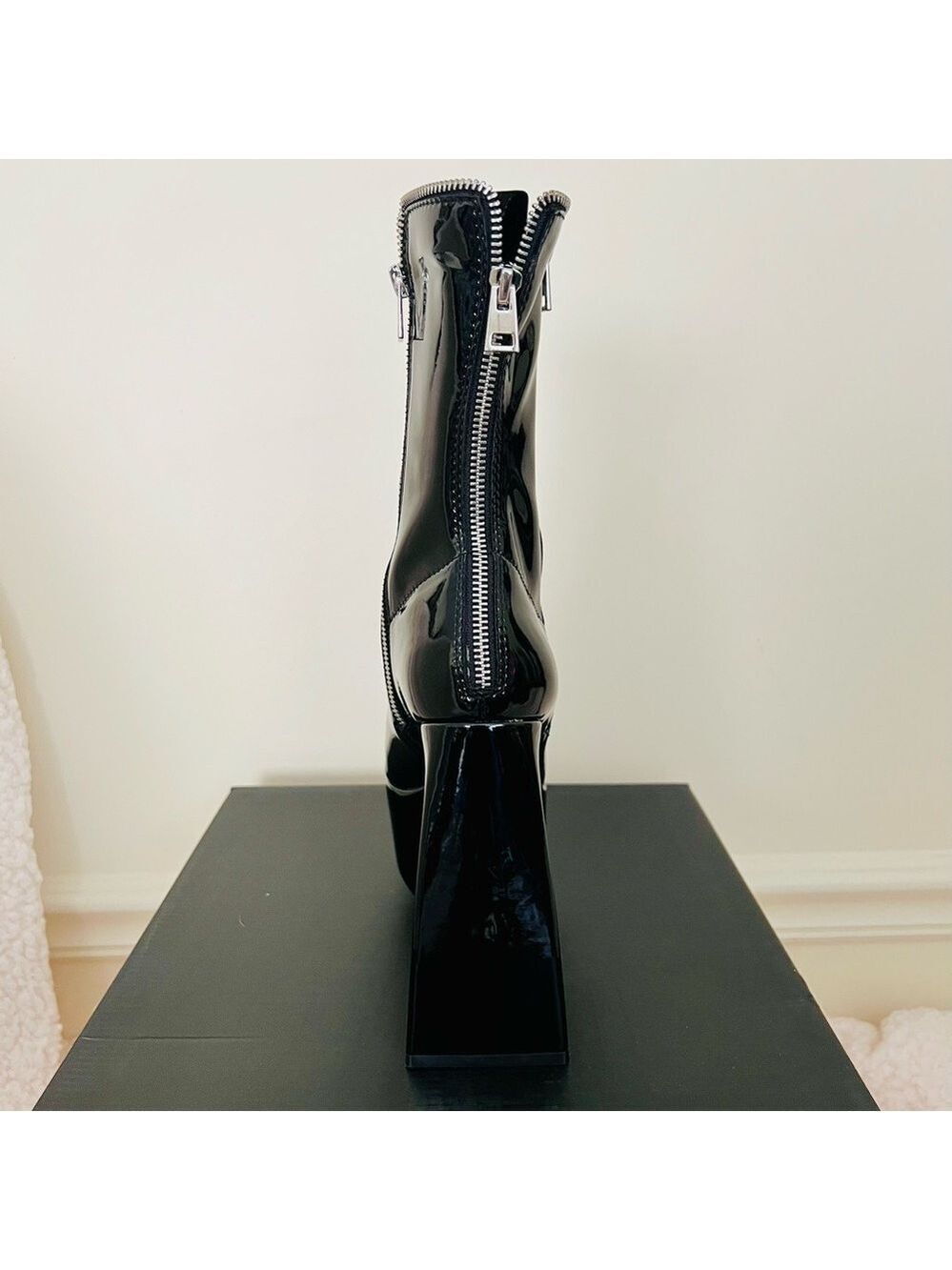 ❤️‍🔥HP!💋Future Trippin’ Ankle Boots Dolls Kill Poster Girl Angular Flare Heel - Picture 10 of 16